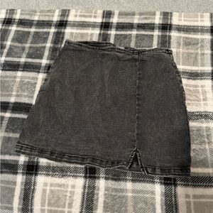 Wild Fable Charcoal A-Line Skirt